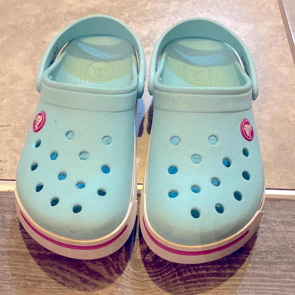 Light Blue 12/13 Crocs
